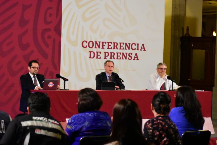 Conferencia de prensa con López Gatell