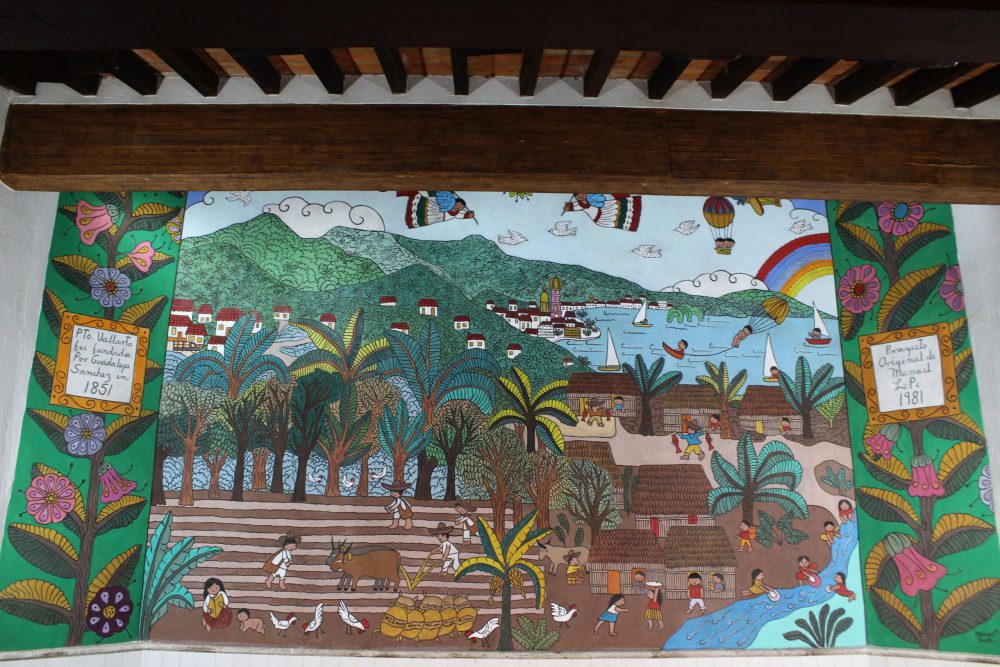 Mural "Puerto Vallarta", de Manuel Lepe. Fotografía: Iván Serrano Jauregui
